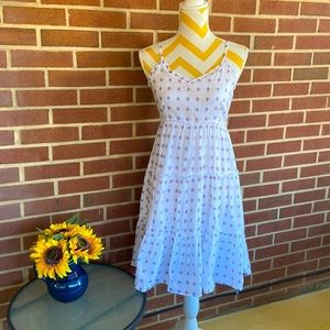 White Embroidered Sundress